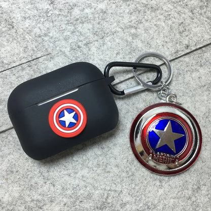 Marvel Heroes AirPods 3 Case: Premium Protection with Keychain