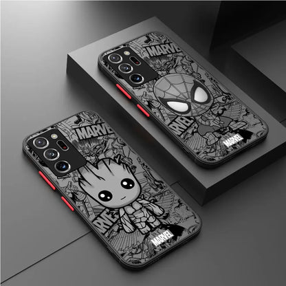 Marvel Case Samsung Galaxy S21 Plus Ultra Luxury Armor Case