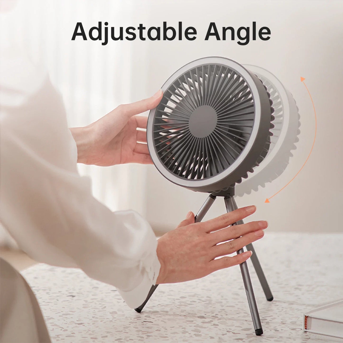 10000mAh Rechargeable Camping Fan