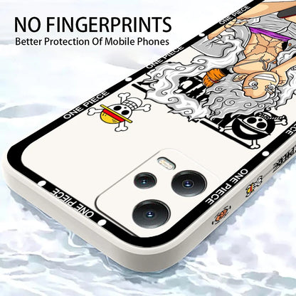 One Piece Luffy Gear 5 Liquid Rope Case for Xiaomi Redmi Note 13 Pro Plus