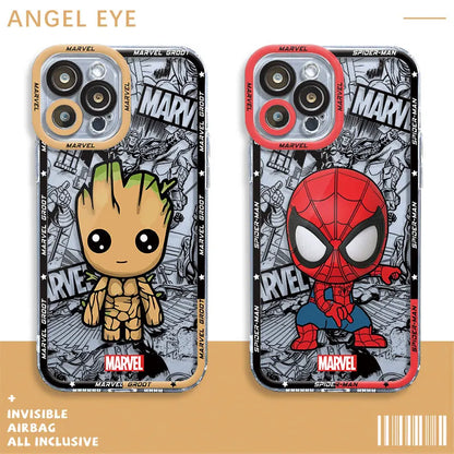 Marvel Case iPhone 13 Plus Pro Max Cartoon Case