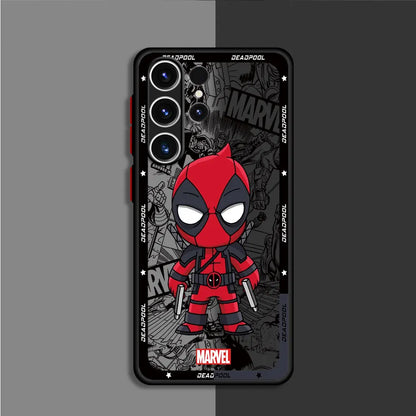 Marvel Case Samsung Galaxy S23 Plus Ultra Luxury Cartoon Armor Case