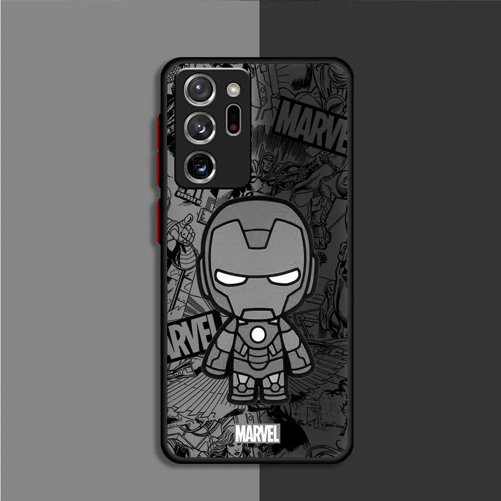 Marvel Case Samsung Galaxy S24 Plus Ultra Luxury Armor Case