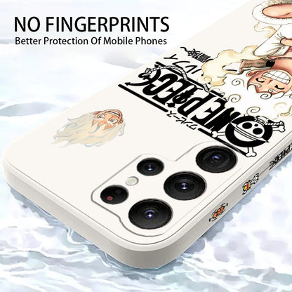 One Piece Luffy Gear 5/ Zoro Liquid Rope Case for Samsung Galaxy S21 Ultra Plus