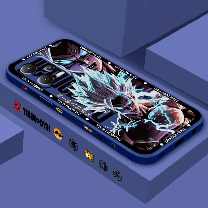 Goku Liquid Armor Rope Case for Xiaomi Redmi Note 11 Pro Plus – Dragon Ball Edition