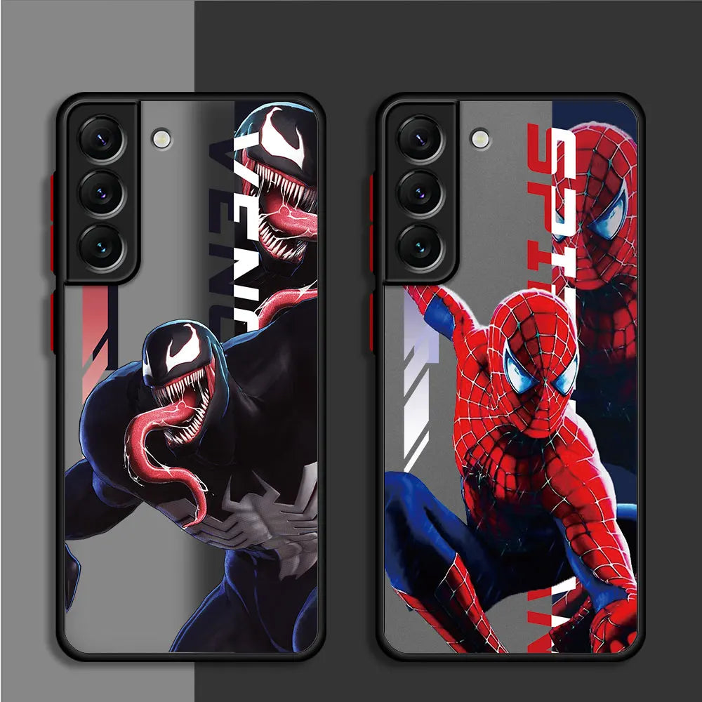 Marvel Case Samsung Galaxy S23 Plus Ultra Cartoon Silicone Back Cover Case