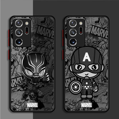 Marvel Case Samsung Galaxy S24 Plus Ultra Luxury Armor Case