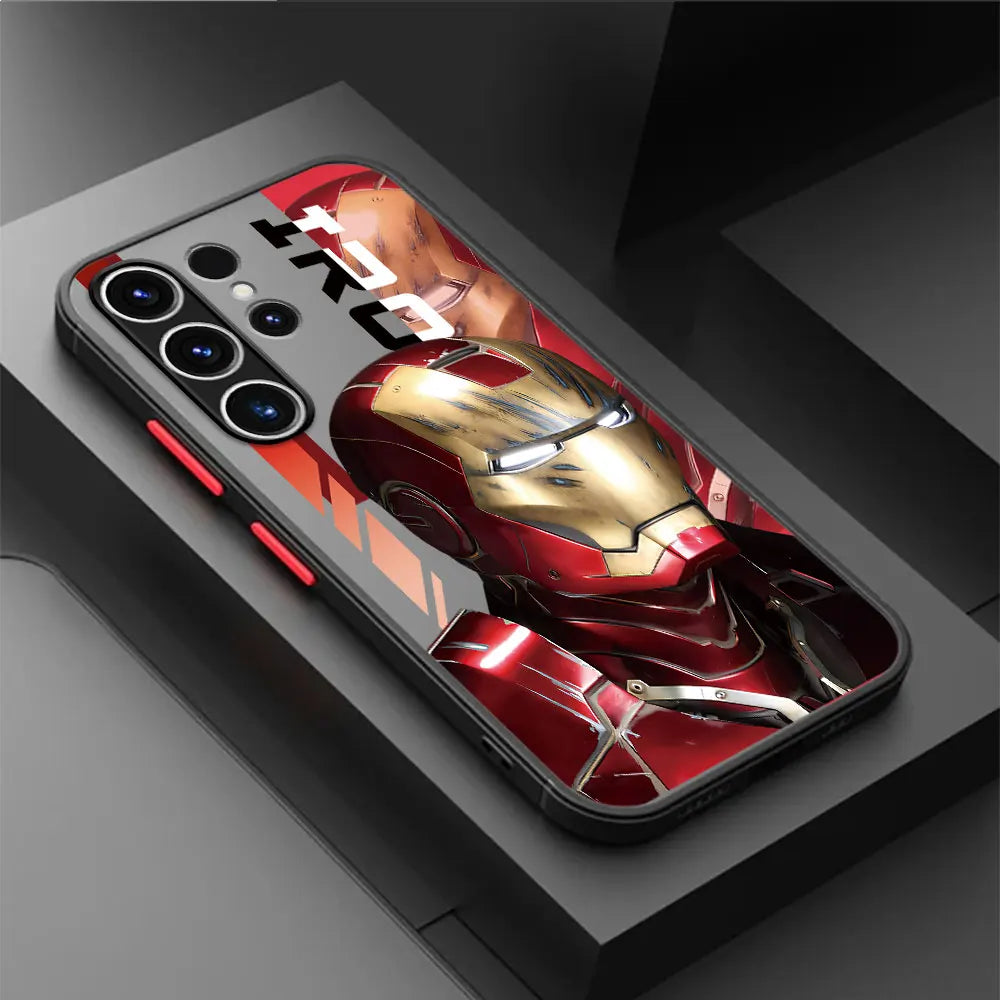 Marvel Case Samsung Galaxy S23 Plus Ultra Cartoon Silicone Back Cover Case