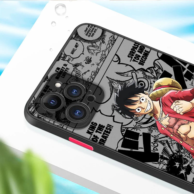 Ultimate One Piece Anime Frosted Case for iPhone 12 Mini/Pro/Pro Max