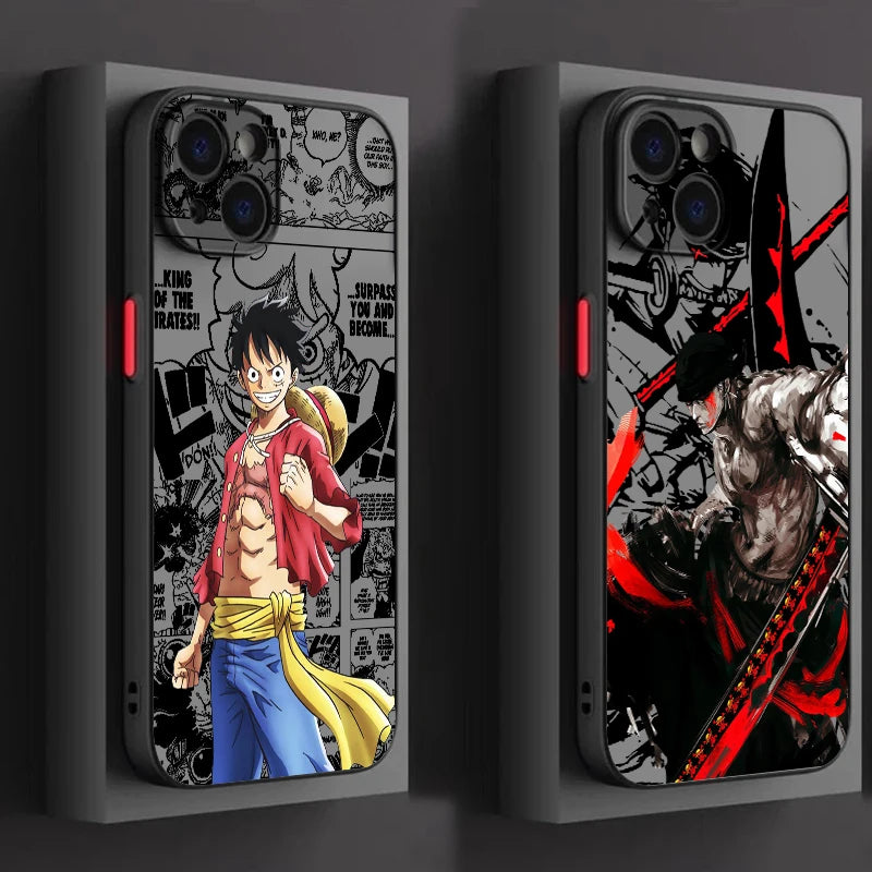 Ultimate One Piece Anime Frosted Case for iPhone 13 Mini/Pro/Pro Max